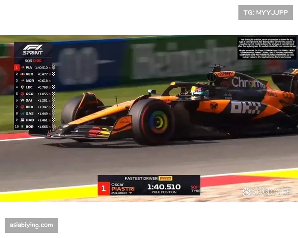 F1卡塔尔大奖赛皮亚斯特里冲刺赛夺冠 诺里斯稳固积分领先优势